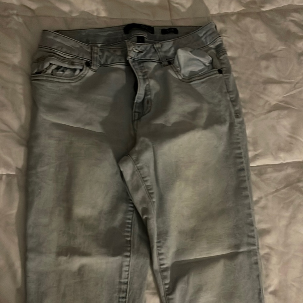 White and light blue jeans - 1822 Denim